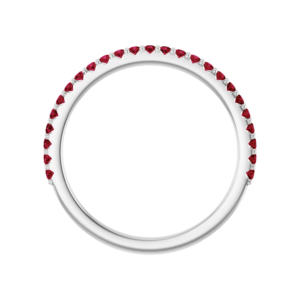 Ruby wedding band