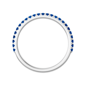 Sapphire wedding band