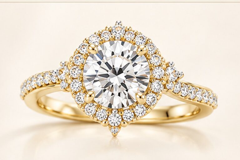 Anillo Alba de la Celestial Halo Collection