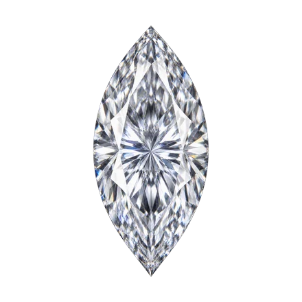 Marquise cut lab grown diamond
